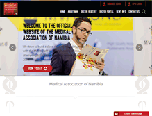 Tablet Screenshot of man.com.na
