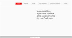 Desktop Screenshot of man.com.br