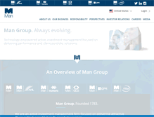 Tablet Screenshot of man.com