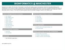 Tablet Screenshot of bioinf.man.ac.uk
